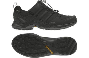 Image of Adidas Terrex Men's Terrex Swift R2 GTX Hiking Shoes, Black/Black/Black, 7.5 US, CM7492-7.5
