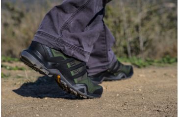 Image of Adidas Terrex Men's Terrex Swift R2 GTX Hiking Shoes, Night Cargo/Black/Base Green, 12.5 US, CM7497-12.5