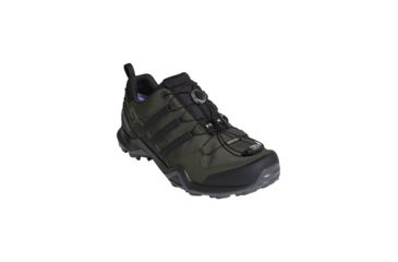 Image of Adidas Terrex Men's Terrex Swift R2 GTX Hiking Shoes, Night Cargo/Black/Base Green, 12.5 US, CM7497-12.5