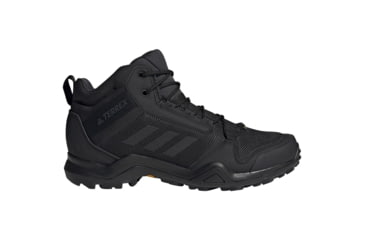 Image of Adidas Terrex AX3 Mid GTX - Men's, Black/Black/Carbon, 10.5 US, BC0466-10.5