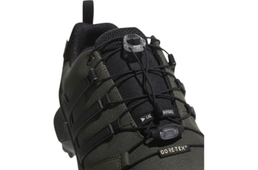Image of Adidas Terrex Swift R2 GTX Hiking Shoe - Men's, Night Cargo/Black/Base Green, 13 US, CM7497-13-310