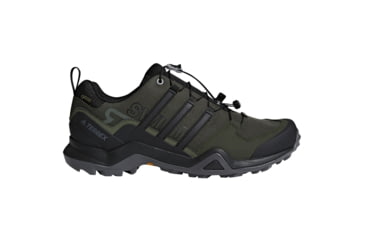Image of Adidas Terrex Swift R2 GTX Hiking Shoe - Men's, Night Cargo/Black/Base Green, 13 US, CM7497-13-310