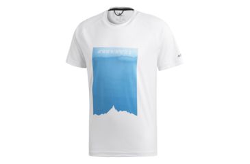 Image of Adidas Terrex Parley Tee - Mens, White, DW5606-DEMO