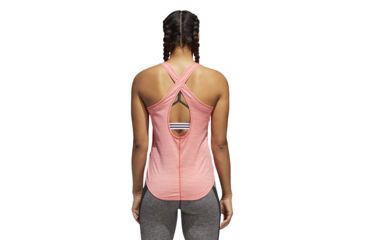 Image of Adidas Terrex Performer Women's Strap Tank, Real Coral, Large, CF8332-L