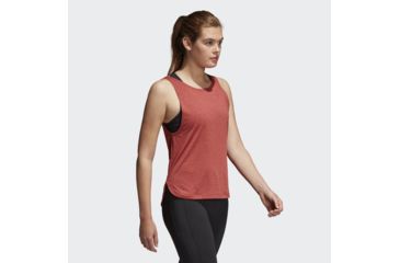 Image of Adidas Terrex Prime Womens Low Back Tank, Trace Scarlet, Small, CE4006-S