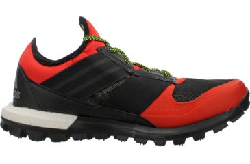 Image of Adidas Terrex Response Trail Boost Trail Running Shoe - Men's-Red/Black/Yellow-Medium-12