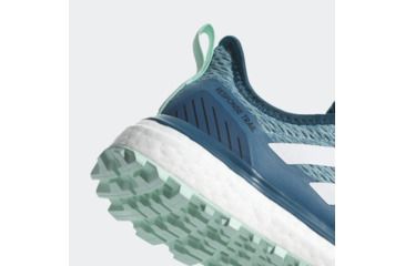 Image of Adidas Terrex Response Trail W - Womens, Black/White/Real Teal, 7, BB6609-7