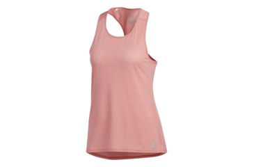 Image of Adidas Terrex Response Women's Running Tank, Real Coral/Colored Heather, Large, CF2111-L