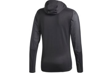 Image of Adidas Terrex Skyclimb Fleece Jacket - Mens, Carbon, Small, CY8713-S