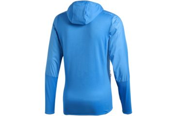 Image of Adidas Terrex Skyclimb Fleece Jacket - Mens, Shock Blue, Extra Large, CY8326-XL