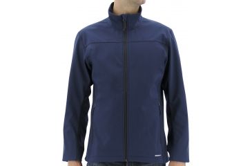 Image of Adidas Terrex Softcase Softshell Jacket - Men's-Collegiate Navy-Small