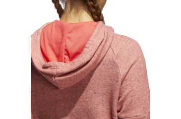 Image of Adidas Terrex Sport 2 Street Women's Pullover Hoodie, Real Coral Mel/Real Coral, Large, CW2303-L