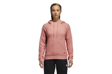 Image of Adidas Terrex Sport 2 Street Women's Pullover Hoodie, Real Coral Mel/Real Coral, Large, CW2303-L