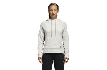 Image of Adidas Terrex Sport 2 Street Women's Pullover Hoodie, White Melange/Grey Three, Extra Large, CW2307-XL