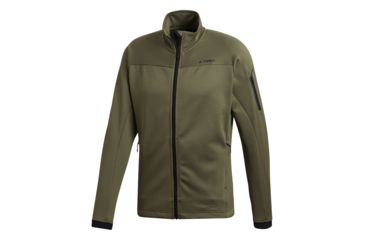 Image of Adidas Terrex Stockhorn Fleece Jacket II - Mens, Raw Khaki, DT4104-DEMO