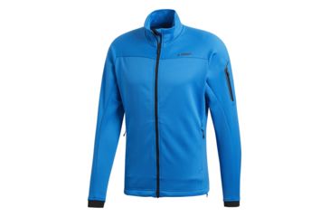 Image of Adidas Terrex Stockhorn Fleece Jacket II - Mens, Shock Blue, DS8772-DEMO