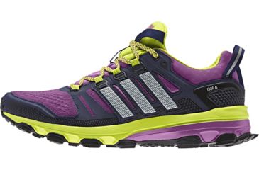 Image of Adidas Terrex Supernova Riot 6 Trail Running Shoe - Womens -Pink/White/Yellow-Medium-6.5 US