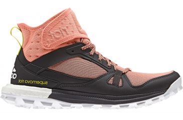 Image of Adidas Terrex Supernova Riot Boost Trail Running Shoe - Women's-Sun/Black/Slime-Medium-6.5