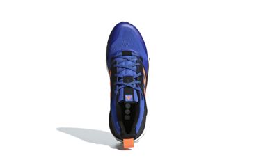 Image of Adidas Terrex Supernova Trail Running Shoe - Men's, Hi-Res Blue/Hi-Res Orange/Black, 11, BB6622-11