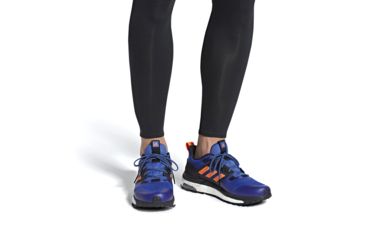 Image of Adidas Terrex Supernova Trail Running Shoe - Men's, Hi-Res Blue/Hi-Res Orange/Black, 11, BB6622-11