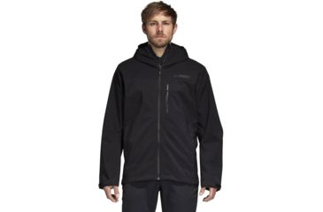 Image of Adidas Terrex Swift Parley 2-Layer Jacket - Mens, Black, Small, CY8848-S