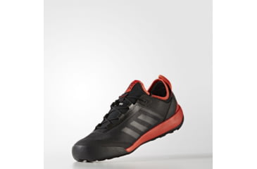 Image of Adidas Terrex Swift Solo Approach Shoe - Men's, Black/Black/Energy, 11 S80929-11