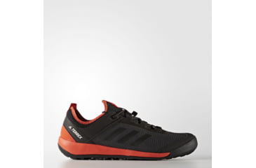 Image of Adidas Terrex Swift Solo Approach Shoe - Men's, Black/Black/Energy, 11 S80929-11