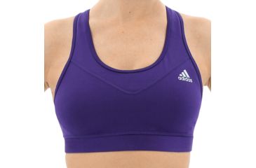 Image of Adidas Terrex Techfit Bra - Women's-Unity Purple/Matte Silver-Large