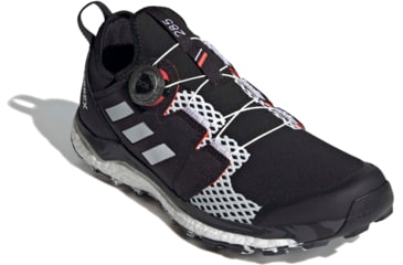 Image of Adidas Terrex Agravic Boa Shoes - Men's, Core Black/Crystal White/Solar Red, 9, FY9454-001-9