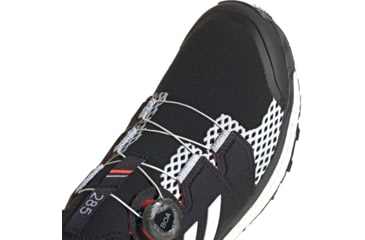 Image of Adidas Terrex Agravic Boa Shoes - Men's, Core Black/Crystal White/Solar Red, 9, FY9454-001-9