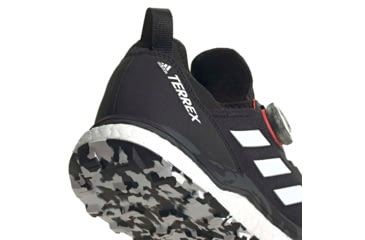 Image of Adidas Terrex Agravic Boa Shoes - Men's, Core Black/Crystal White/Solar Red, 9, FY9454-001-9
