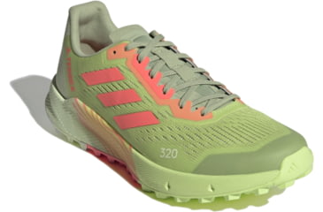 Image of Adidas Terrex Agravic Flow 2 Trail Running Shoes - Men's, Pulse Lime/Turbo/Ftwr White, 10.5, H06575-10.5