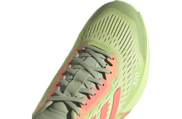Image of Adidas Terrex Agravic Flow 2 Trail Running Shoes - Men's, Pulse Lime/Turbo/Ftwr White, 10.5, H06575-10.5