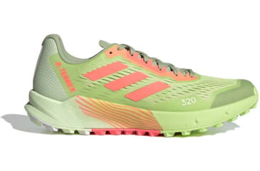 Image of Adidas Terrex Agravic Flow 2 Trail Running Shoes - Men's, Pulse Lime/Turbo/Ftwr White, 10.5, H06575-10.5