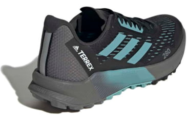 Image of Adidas Terrex Agravic Flow 2 Trail Running Shoes - Womens, Core Black/Mint Ton/Ftwr White, 10, H03189-10
