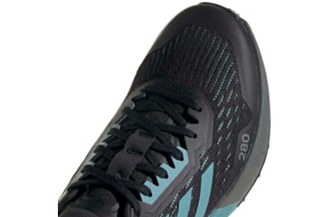 Image of Adidas Terrex Agravic Flow 2 Trail Running Shoes - Womens, Core Black/Mint Ton/Ftwr White, 10, H03189-10