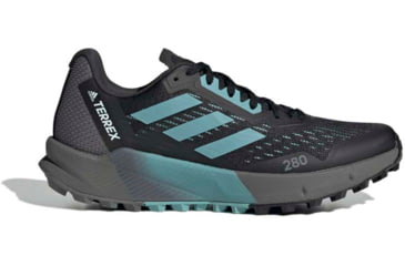 Image of Adidas Terrex Agravic Flow 2 Trail Running Shoes - Womens, Core Black/Mint Ton/Ftwr White, 10, H03189-10