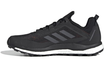 Image of Adidas Terrex Agravic Flow - Men's, Black/Grey Six/Solar Orange, 13, G26100-13