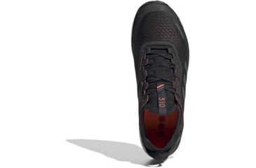 Image of Adidas Terrex Agravic Flow - Men's, Black/Grey Six/Solar Orange, 13, G26100-13