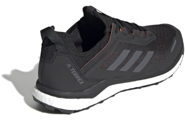 Image of Adidas Terrex Agravic Flow - Men's, Black/Grey Six/Solar Orange, 13, G26100-13