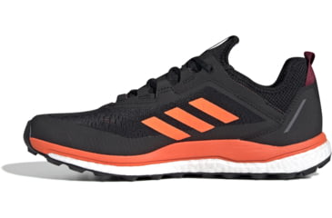 Image of Adidas Terrex Agravic Flow - Men's, Col Burgundy/Solar Orange/Black, 11.5, G26103-11.5