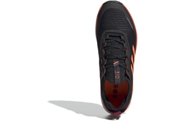 Image of Adidas Terrex Agravic Flow - Men's, Col Burgundy/Solar Orange/Black, 11.5, G26103-11.5