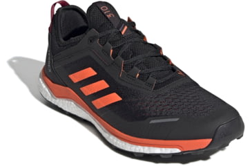 Image of Adidas Terrex Agravic Flow - Men's, Col Burgundy/Solar Orange/Black, 11.5, G26103-11.5