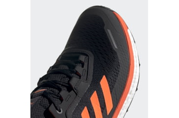 Image of Adidas Terrex Agravic Flow - Men's, Col Burgundy/Solar Orange/Black, 11.5, G26103-11.5