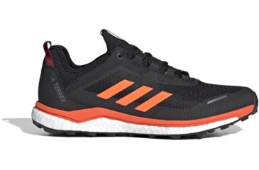 Image of Adidas Terrex Agravic Flow - Men's, Col Burgundy/Solar Orange/Black, 11.5, G26103-11.5