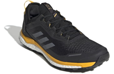 Image of Adidas Terrex Agravic Flow - Men's, Legend Ink/Onix/Active Gold, 11.5, G26102-11.5
