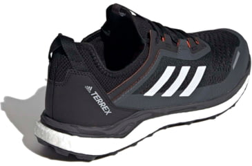 Image of Adidas Terrex Agravic Flow Shoes - Men's, Core Black/Crystal White/Solar Red, 11.5, FW5119-001-11.5
