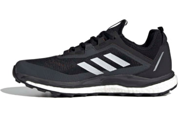 Image of Adidas Terrex Agravic Flow Shoes - Men's, Core Black/Crystal White/Solar Red, 11.5, FW5119-001-11.5