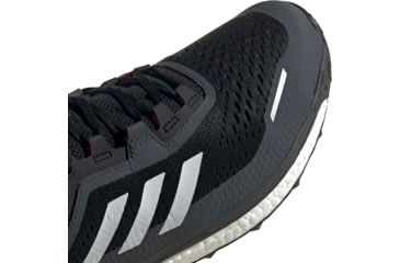 Image of Adidas Terrex Agravic Flow Shoes - Men's, Core Black/Crystal White/Solar Red, 11.5, FW5119-001-11.5