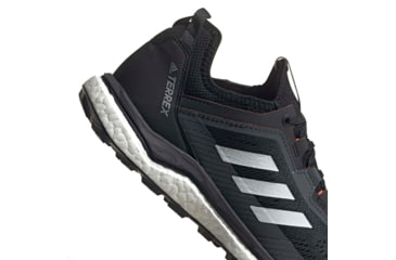 Image of Adidas Terrex Agravic Flow Shoes - Men's, Core Black/Crystal White/Solar Red, 11.5, FW5119-001-11.5